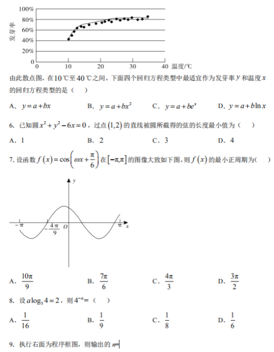 2020全国1卷高考文科数学试题及答案解析【word精校版】