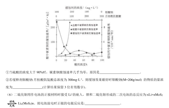 2020年全国高考理综押题预测化学试题