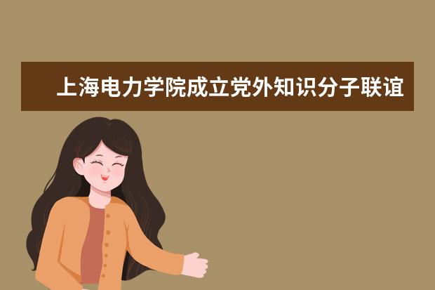 上海电力学院成立党外知识分子联谊会