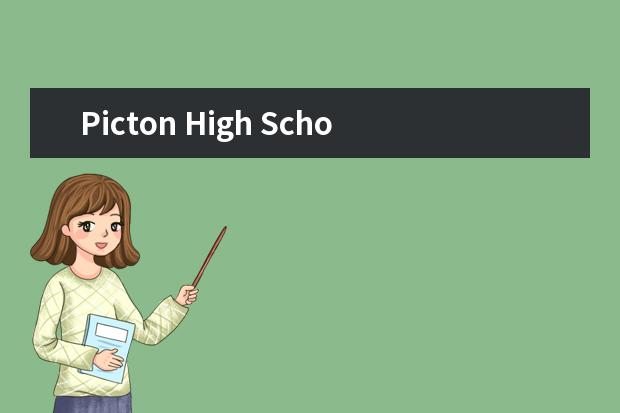 Picton High School怎么样 校园生活