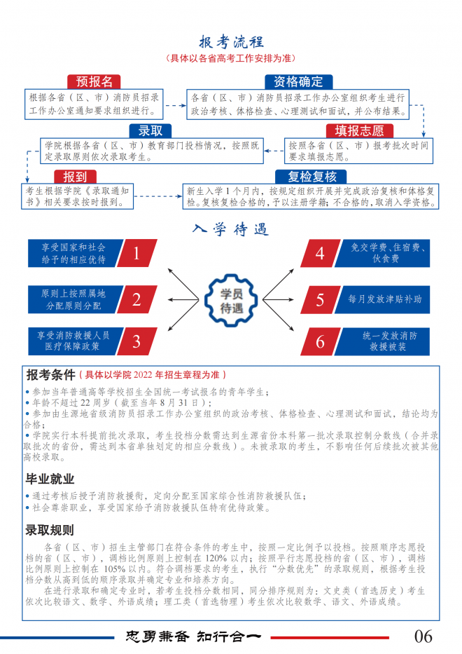 中国消防救援学院2022年面向广西壮族自治区招收青年学生公告