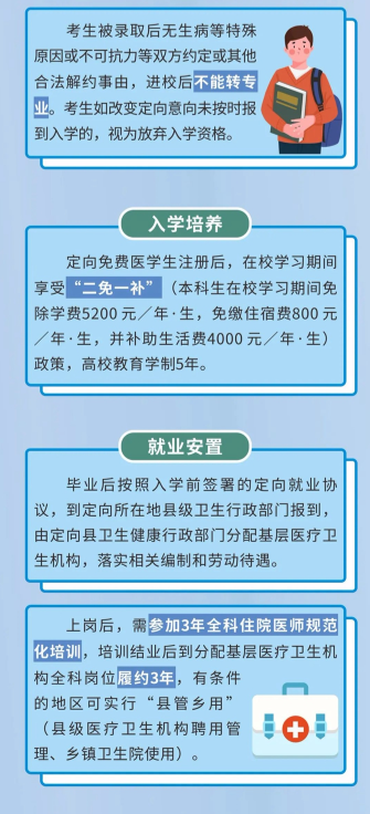 2022年湖北农村订单定向免费本科医学生报考须知