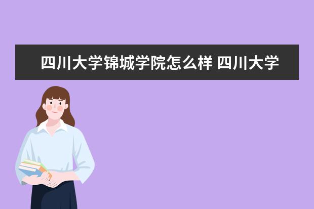 四川大学锦城学院奖学金设置标准是什么？奖学金多少钱？