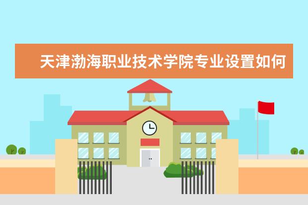 天津渤海职业技术学院有哪些院系 天津渤海职业技术学院院系分布情况