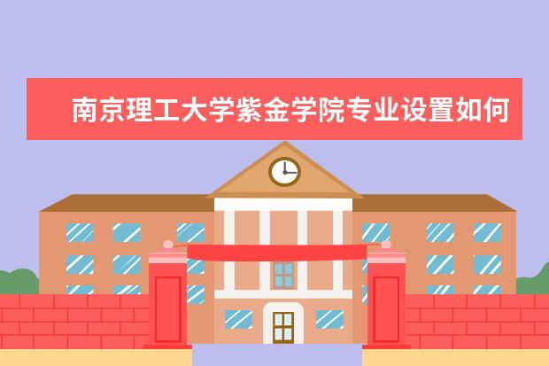 南京理工大学紫金学院有哪些院系 南京理工大学紫金学院院系分布情况