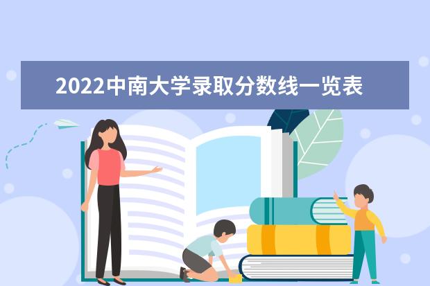 2022中南大学录取分数线一览表预估(含2020-2021历年)  怎样